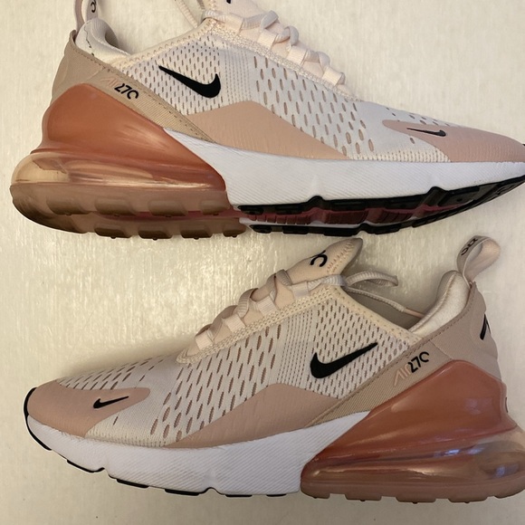 Nike Air Max 270 Sneakers in White and Pink AH6789-604 Size 9 Women’s - Picture 4 of 9